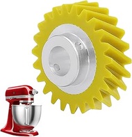 W10112253 Yellow Gears Replacement Compatible with Kitchenaid Mixer, Food Processor Gear Replacement