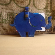 ISSIS - 全手工真皮可愛小象造型悠遊卡套