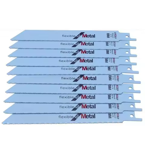 10Pcs 150mm Reciprocating Saw Blade BIM Jig Saw Blades Saber Saw Saber saw blades For Wood Metal Cut