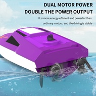 [STC] Remote Control Boat for Adults and Kids, 2.4GHZ High Speed Electric Speedboat Pools Lakes, Min