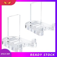 [ap4l43.] Adjustable Acrylic for Display Stand, Plate Stands 2 Pack, Clear Stable Holder for Photo F