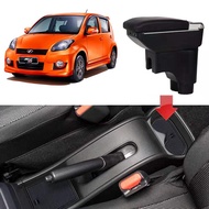 PERODUA MYVI OLD 05 Leather 7USB Charging Port Arm Rest / Armrest Kereta Myvi 2018 Dgn 7 Lubang USB 