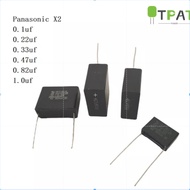 Capacitor High Quality 0.1 uf 0.22 uf 0.33 uf 0.47 uf 0.82 uf 1.0 uf 275V ECQUL Series Electrical Re