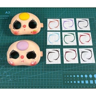 [Eyelash Stickers V2] For Baby Three With 1000% Round Slots