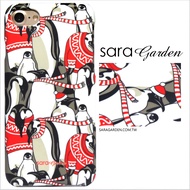 【Sara Garden】客製化 手機殼 Samsung 三星 Note8 圍巾企鵝 保護殼 硬殼