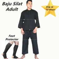 [100% Protector]baju silat gayong dewesa silat uniform kanak kanak with feet protector for adults and kids