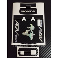 Slim motorcycle Iu Sticker Honda ADV 3D Holographic