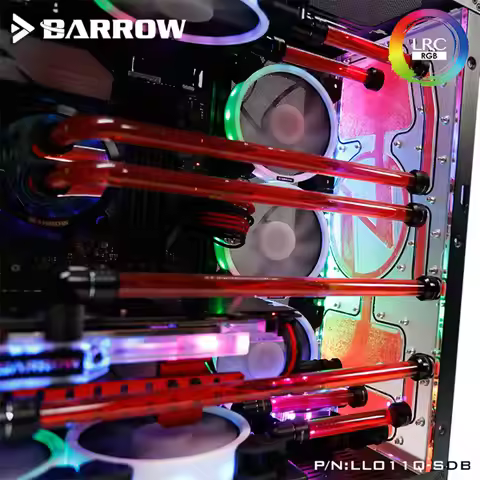 Barrow Waterway Board For Lian Li PC-O11 Dynamic Case , For Intel CPU Water Block & Single GPU Build