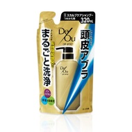 樂敦製藥 DeOu 全面頭皮護理洗髮精 補充包 320ml