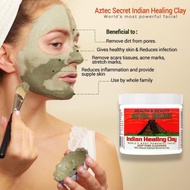 Aztec Secret Indian Healing Clay ขนาด50กรัม  แบบแบ่งบรรจุ มาร์คโคลนดินเหนียวดีท็อกซ์ผิว นำเข้าจาก US