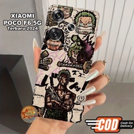 S7-Case Xiaomi Latest F6 5Gpoco 2024-Silicone f6 5Gpoco - flexible rubber material - ANIME motif