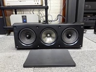 KEF XQ50c  鋼琴漆中置 正常可試