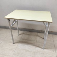 摺疊式長方形書桌 電腦桌 80x50cm 免安裝