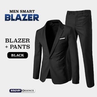 🇲🇾DESINCE ชุดเบลเซอร์ผู้ชายขนาดพิเศษทางการกางเกง 4XL 6XL 5XL  ออฟฟิศหย่อนกางเกงทักซิโด้เสื้อสูทแจ็คเ