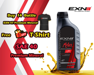 🔥Original🔥EXN MOTORCYCLE ENGINE OIL  4T / 2T / GEAR OIL (Y15/RS150/VF3I/R15/SCOOTER ) - 1LITER/1BTL
