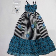 Doll Dress & Earrings (Fits barbie silkstone)