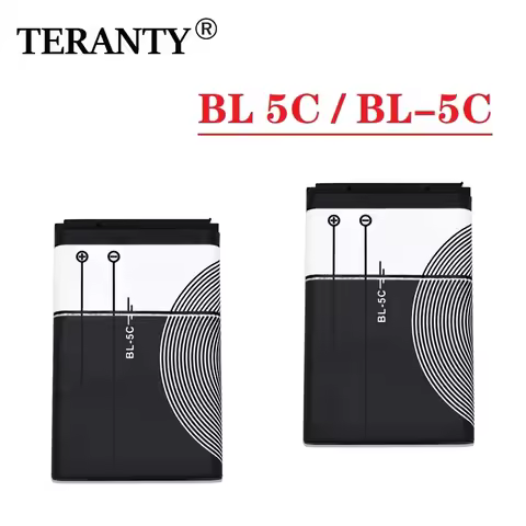 2/5Pcs BL5C BL-5C 3.7V 800mAh Lithium Li-ion Battery For Nokia 6267 6270 6330 6555 6600 6620 6630 11