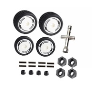 Front and Rear Tire Set Accessories for  WL Toys RC Car 244016