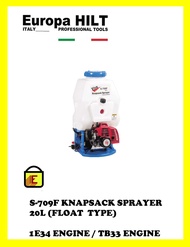 VIVA S-709F KNAPSACK SPRAYER 20L WITH 1E34 ENGINE ( FLOAT TYPE ) / 20L WITH TB33 ENGINE 33CC ( FLOAT