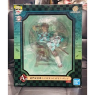 AUTHENTIC ICHIBAN KUJI LAYER SCAPE TANJIRO DEMON SLAYER FIGURE