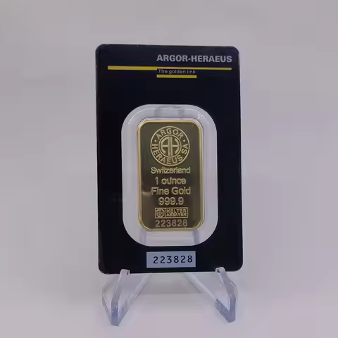 Switzerland Gold Plated Bullion Ingots 1oz/2.5g/5g/10g/15.5g/20g/50g/100g Non-magnetic Gold Bar Copp