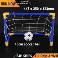 Mini Football Soccer Goal Post Net Set Kids Football Goal Bola Sepak For Indoor/Outdoor Children Fun