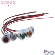 CYMX 5Pcs 12 Volt Lights, Red, Blue, Green, Yellow, White 12v24v Led Tail Light, Truck Indicator Light Led Indicator Light 12v For Car