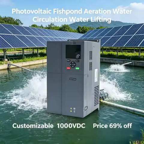 Sunphase15kW 20PH High Efficiency 230V - 800VDC 3PH380VAC Solar Water Pump Inverter AC DC MPPT 99% S