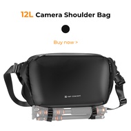 K&F CONCEPT 12L กระเป๋ากล้อง กระเป๋าสะพายกล้อง ประหยัดค่าใช้จ่ายสูง เหมาะสำหรับกล้อง DSLR โทรศัพท์มื