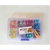 Micro blade fuse micro car fuse package 100pcs GLX