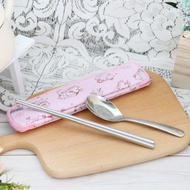 【HELLO KITTY】不鏽鋼環保餐具組