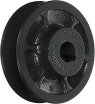 Browning 1VL34X5/8 Variable Pitch Sheave, 1 Groove, Finished Bore, Cast Iron Sheave, for 3L, 4L or A