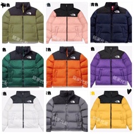 The North Face 1996 Men's Warm Down Jacket Women's Windproof Down Cotton Jacket Thickened Jacket