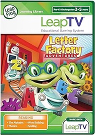 LeapFrog LeapTV Letter Factory Adventures Educational, Active Video Game