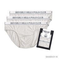 BEVERLY HILLS POLO CLUB SIGNATURE "BEVERLY HILLS POLO CLUB" ELASTIC WAISTBANDกางเกงชั้นในชายรุ่น BA6