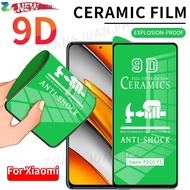 Ceramics Soft Tempered Glass For Redmi 10C 10A 10 9 9A 9C 9T Note 7 8 9 10 11 Pro 9S 10S 11S 4G 5G XiaoMi 10T 11T 11 12 Lite POCO X3 X4 M3 M4 F3 F4 NFC Pro Screen Protector UEZU