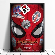 Spider-man: Stay away from Home Avengers: Endgame Iron Man Movie Poster Home Decoration Wall Art Canvas Printing-GJA