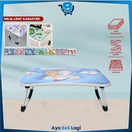 Folding Laptop Table Character 3D Drawing Portable Folding Table/Folding Table Korean Style Children's Study Table 3D Motif Waterproof Multifunction Import ABL C928