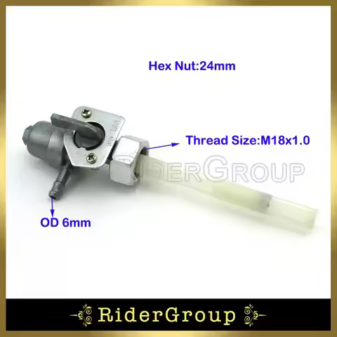 M18x1 Gas Fuel Tank Petcock Tap For Honda Super Sports CB750F 1979-1981 CB900C Custom 1980 CBX1000 1