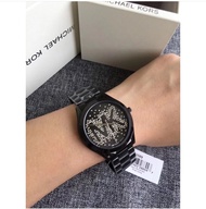 Original Michael Kors Slim Runway Black Dial Ladies Watch MK3589