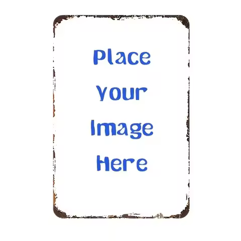 Custom Book Quote Tin Sign Personalized Library Gift for Reader Bookworm Wall Art