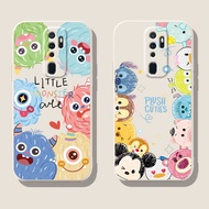 DMY case anime oppo A9 A5 A74 A95 A93 A92 A52 A72 F11 F9 R15 R17 R9S plus Find X2 X3 X5 pro soft silicone cover case shockproof