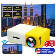 Mini Projector For Phone Projektor Murah Lcd Projector Portable Laptop Proyektor Home Theater YG300 