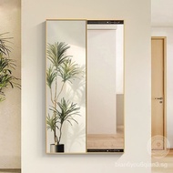 Hidden Mirror Full-Length Mirror Hanging Painting Push-Pull Bedroom Full-Length Mirror Home Wall Mount Decorative Painting Cloakroom Dressing Mirror