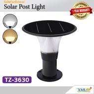 โคมไฟหัวเสาโซล่าเซลล์ รุ่น TZ-3630 (เปิดได้ 2 แสง)