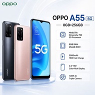 OPPO A55 5G | RAM 8GB + ROM 256GB | 6.51 Inch | 5000mAh | 50MP | Android 12 | Daily Use Phone HP