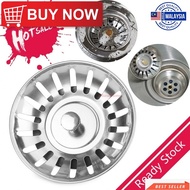 MH Kitchen Sink Strainer Stopper / Stainless Steel Sewer Sink Filter / Bathroom Hair Catcher Straine