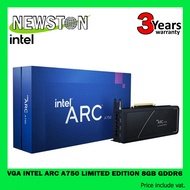 VGA (การ์ดจอ) INTEL ARC A750 LIMITED EDITION 8GB GDDR6