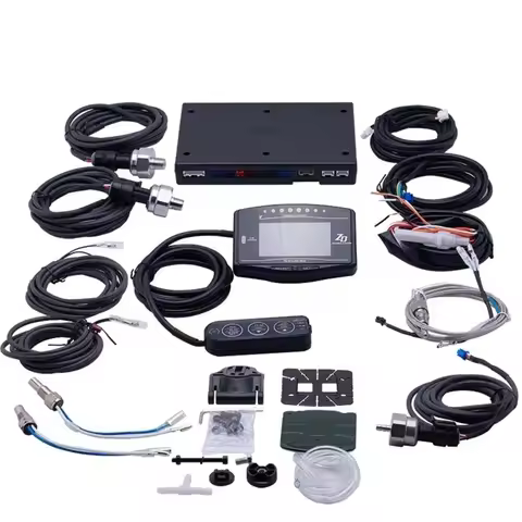 RESO Defi Advance ZD 10 in1 link Auto Gauge Sports Package Digital Tachometer Full Kit BF CR C2 mete