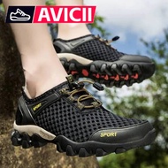 Men Hiking Shoes Breathable Mesh Climbing Cloth Shoes Outdoor Sports Non-slip Trekking Wading Shoes 